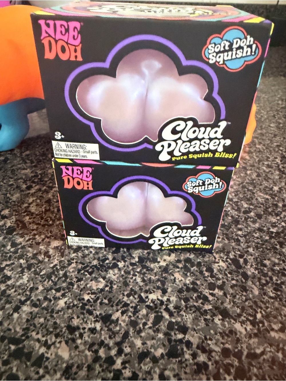 NeeDoh Cloud Pleaser Soft Doh Squish Toy - Lavender Purple